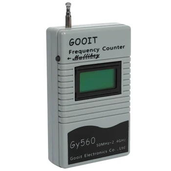 Устройство для проверки частоты двухстороннего радиоприемника GSM 50 МГц-2,4 ГГц GY560 Частотомер-счетчик