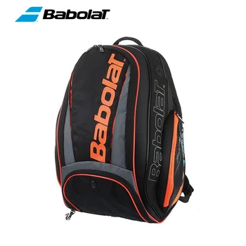 Теннисный рюкзак Pure Strike Babolat Флуоресцентного Оранжевого Цвета, Классическая Стильная сумка для теннисных ракеток, Женская Мужская сумка для Бадминтона, Теннисная сумка через плечо