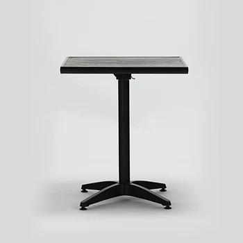 Мебель для дома из квадратного алюминия с высоким обеденным столом