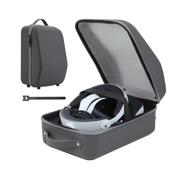 Для PS5 VR2 Многофункциональная переносная сумка для хранения, может хранить очки PSVR2 + ручка, противоударная компрессионная сумка для хранения
