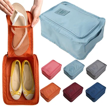 Многофункциональные Переносные сумки для обуви, Нейлоновая складная Пылезащитная сумка Для хранения, Органайзер для обуви, Одежда, Дорожный чехол для хранения на открытом воздухе